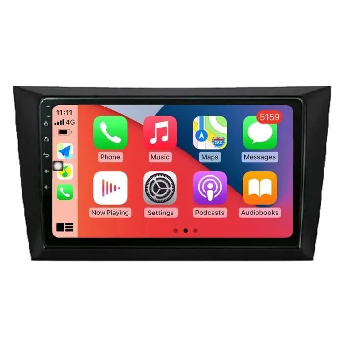 Autoradio AWESAFE 9" pour Volkswagen Golf 6 (2008-2016) – CarPlay & Android Auto Sans Fil, DAB+