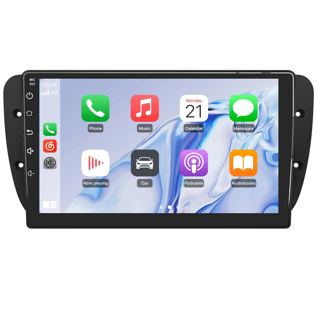 Autoradio Sans Fil AWESAFE CarPlay Android Auto pour SEAT Ibiza 6j (2009-2013) - Écran Tactile 2 DIN