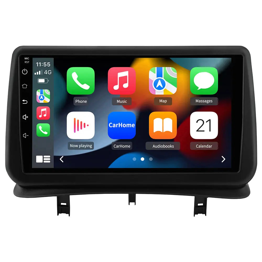 Autoradio AWESAFE 9" pour Renault Clio 3 (2005-2014) – CarPlay & Android Auto Sans Fil, DAB+
