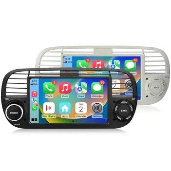 Autoradio AWESAFE pour Fiat 500 / 500C / Abarth (2007-2015) – CarPlay & Android Auto Sans Fil